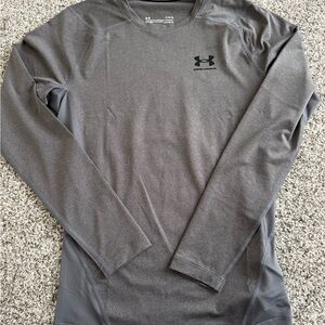 Under Armour Men's Charcoal Long Sleeve Tee